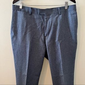 Banana Republic Slim Fit Wool Dress Pant. Fabrica Alta, Size 35x32 Flat Front